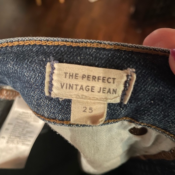 Madewell the Perfect Vintage Jean in Maplewood wash size 25 - Picture 9 of 9